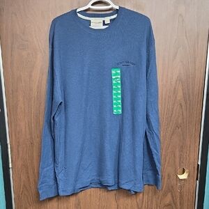 Scotch & Soda Size XL Blue Long Sleeved Shirt